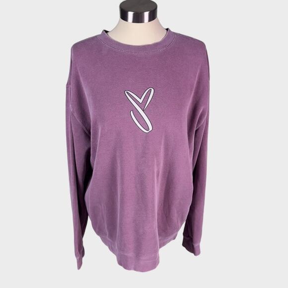 Independent Trading Company Large SOTOS Sweatshirt Purple - Picture 2 of 5